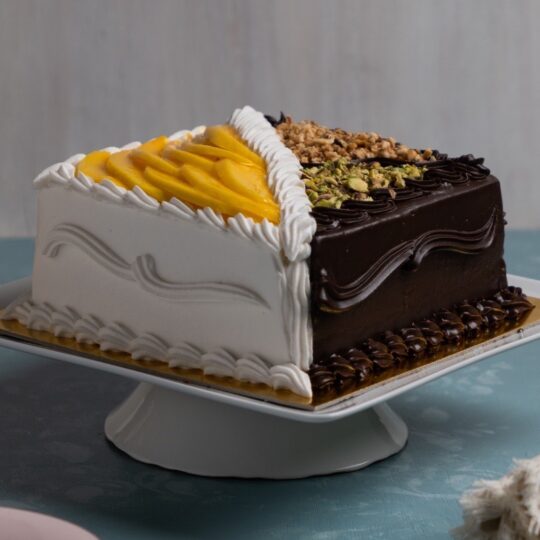 Chocolate / Mango Cake 12