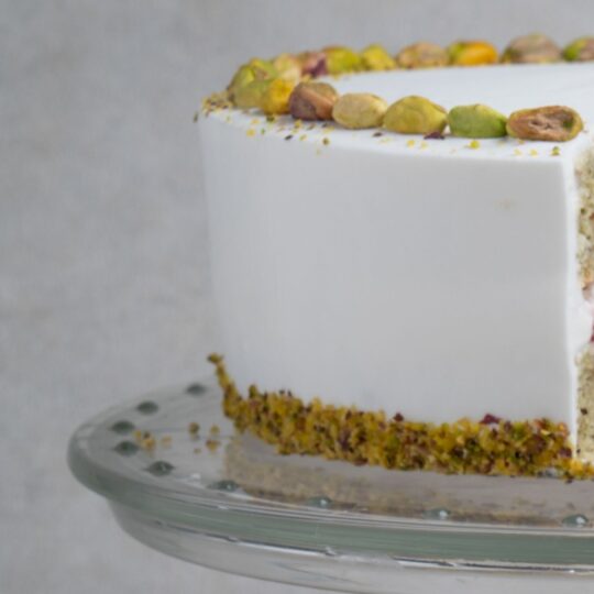 Pistachio Mango Cake 6