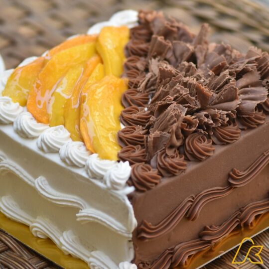 Milk Chocolate / Mango Cake 6